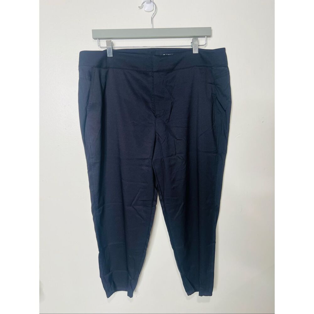 Zuda Clack Capri Pants Sz LP 100% Recycled Polyester